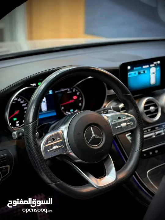 Mercedes Benz Glc 300e 4matic AMG  2021 صلاة النبي الجب مسكر مواصفات