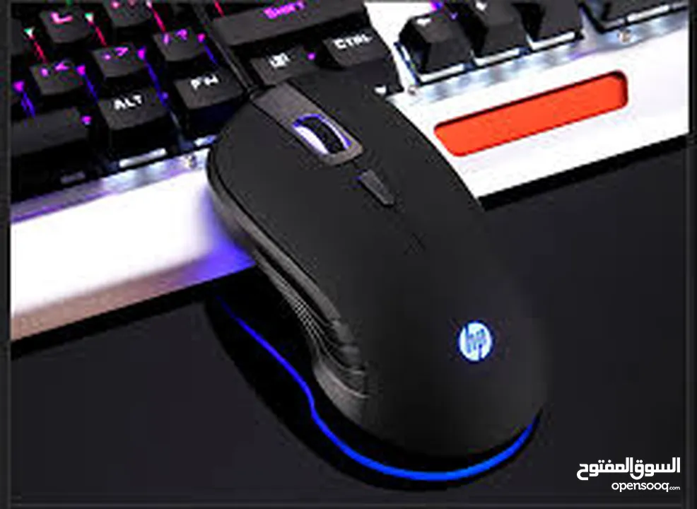  ألعاب Mouse Gaming G100 hp    pc ماوس اتش بي  جيمنج