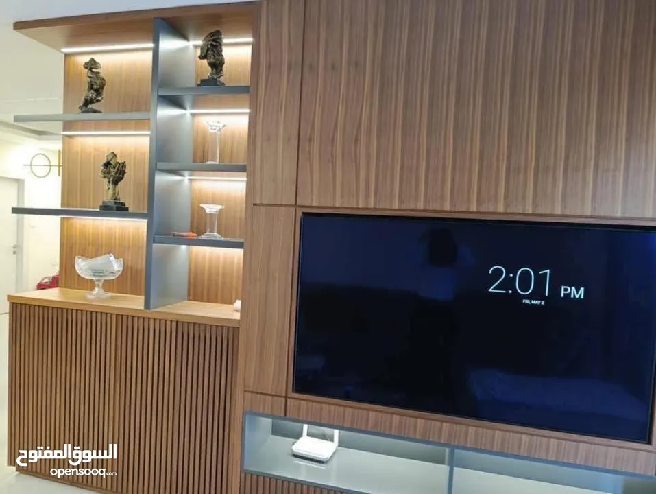 شقه للبيع مع حديقه في المصيون قرب البنك العربي