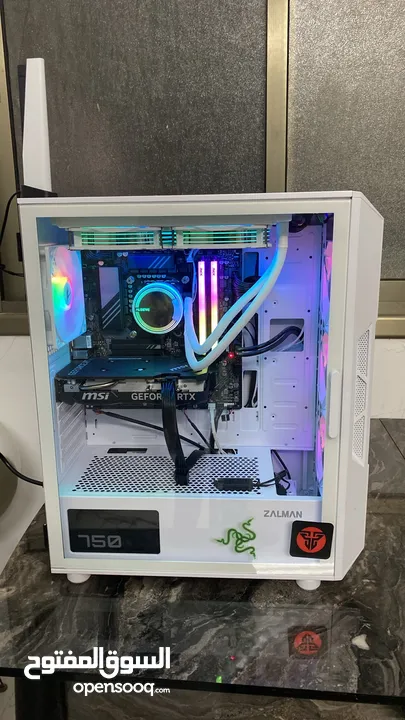 جهاز كمبيوتر شغل تصاميم و مونتاج و جيمنج