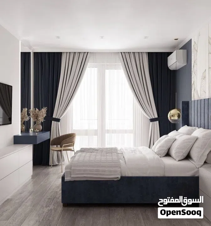 Luxurious Curtain Designs  Complete with Installation  Wallpaper Pasting