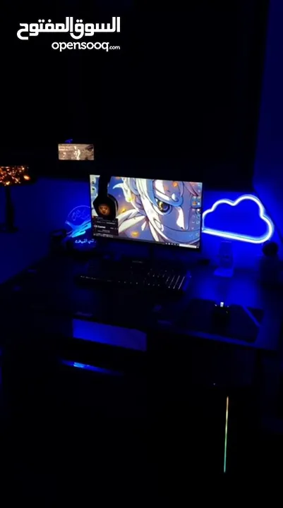 جهاز pc مع شاشه وماوس وكيبورد بي سي / pc للبيع / كومبيوتر /كيس /لابتوب /شاشه /كيبورد /ماوس/ اورج