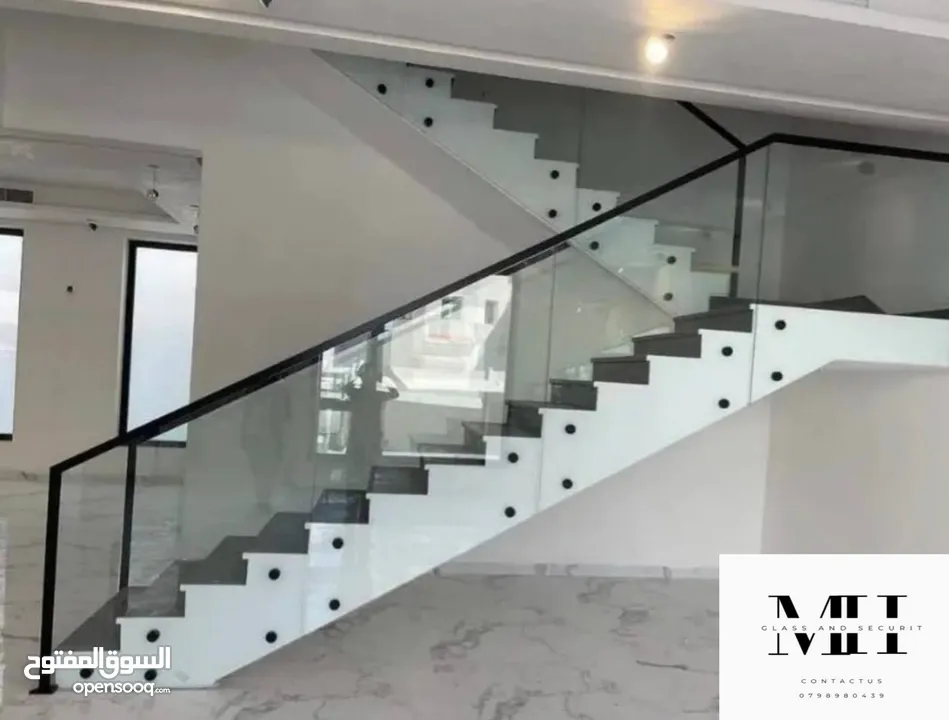 (GLASS AND SECURIT ) حجير زجاج سيكوريت  الأمان والأناقة في آن واحد.  لحماية فائقة ومظهر عصري لمنزلك