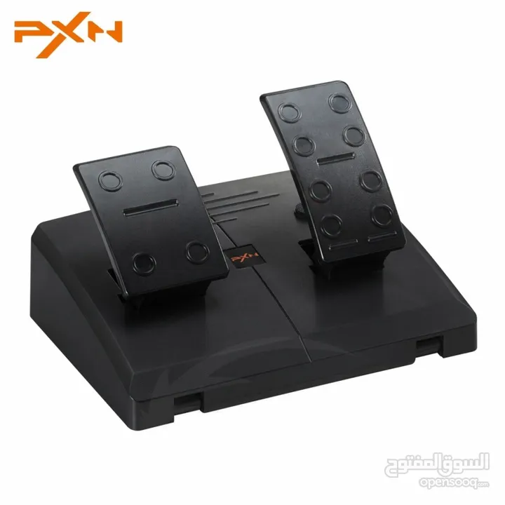 ستيرنغ ويل مقود سواقة مع بريكات لأجهزة الـ PC و البلايستيشن PXN V3 Steering