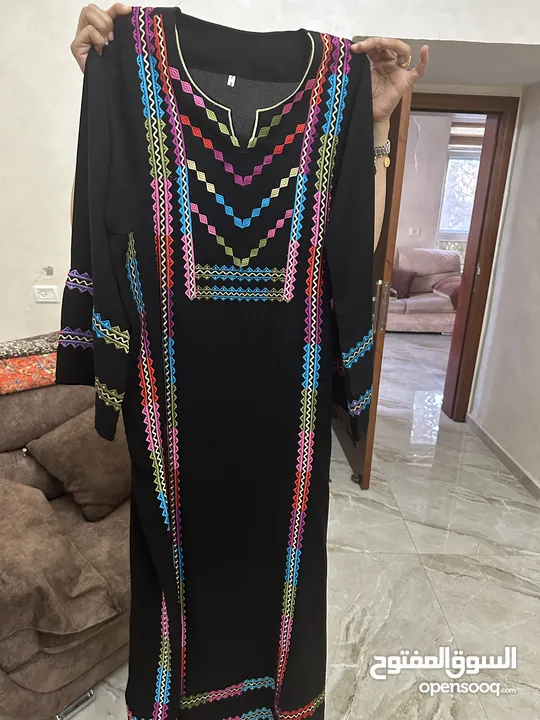 دشداش (ثوب تطريز ) عبايات