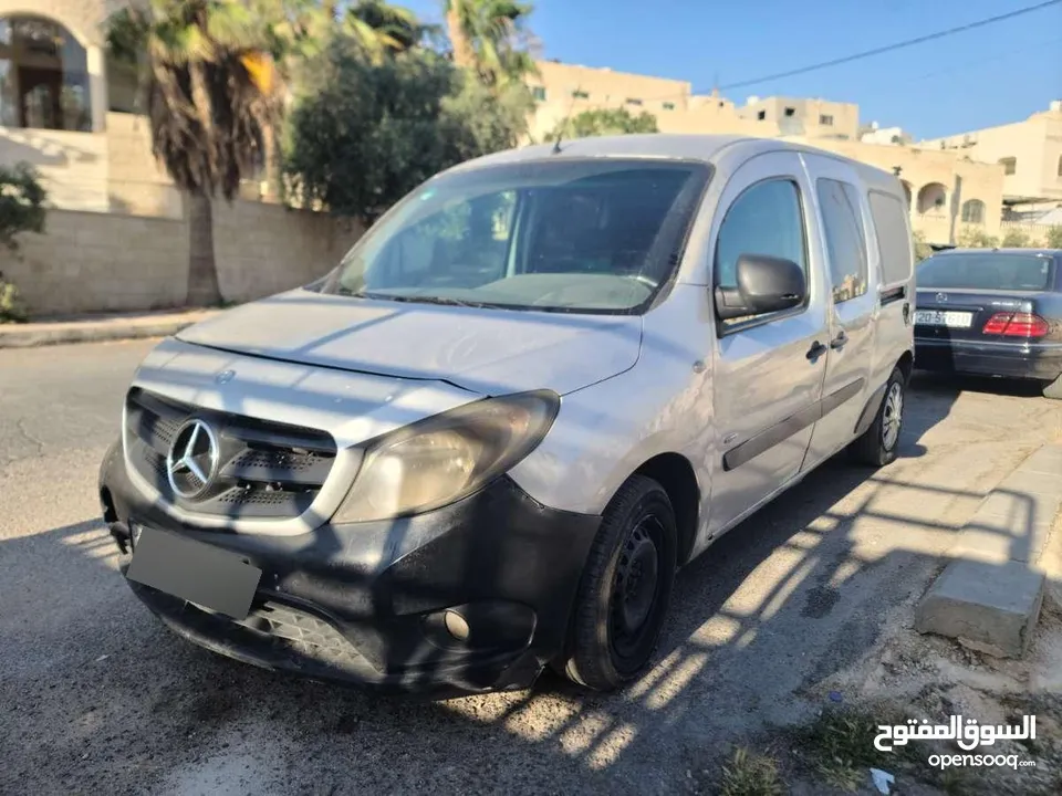 مرسيدس سيتان نقل مشترك شصي طويل ديزل فحص كامل