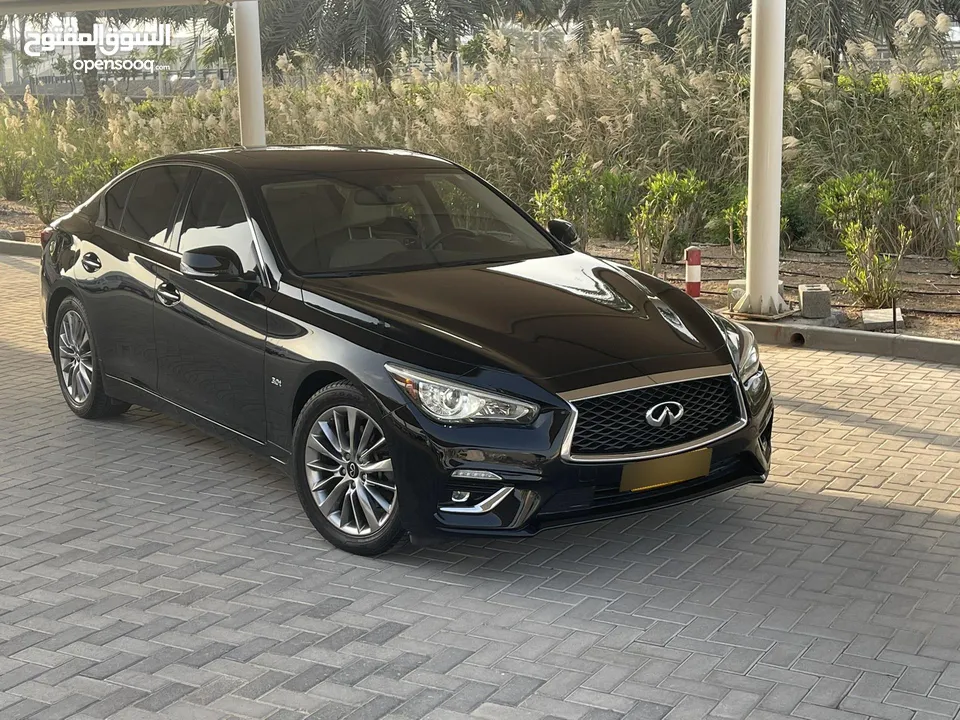 انفنتي Q50 نظيف جدا بممشى بسيط