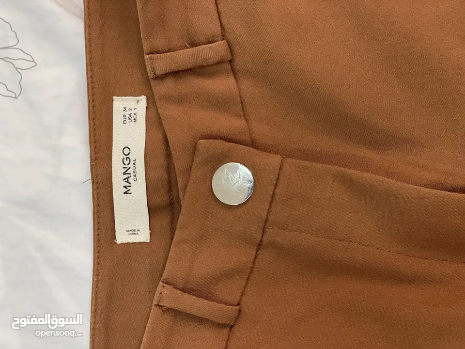 Mango size 34 new pants