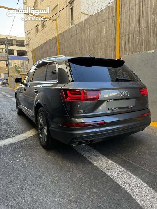 جيب audi Q7 Sline ترخيص 2017