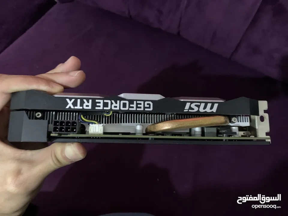 كرت شاشة NVIDIA MSI VENTUS X2 RTX 2060 + PSU COOLER MASTER 550W +80 BRONZE