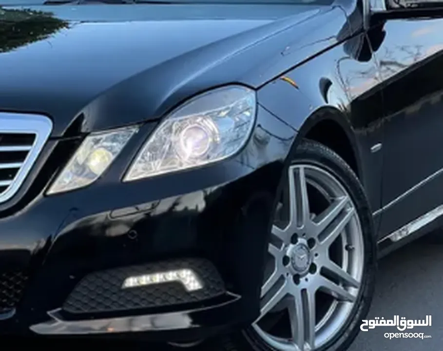 اضوية امامية وخلفية وشيل امامي مرسيدس E200 cji 2011