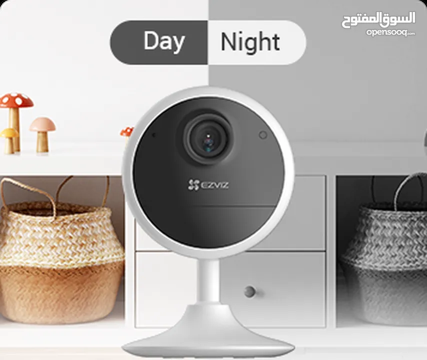 EZVIZ WIFI CAMERA CB1   كاميرا واي فاي ذكية لاسلكية صغيرة بحماية كبيرة