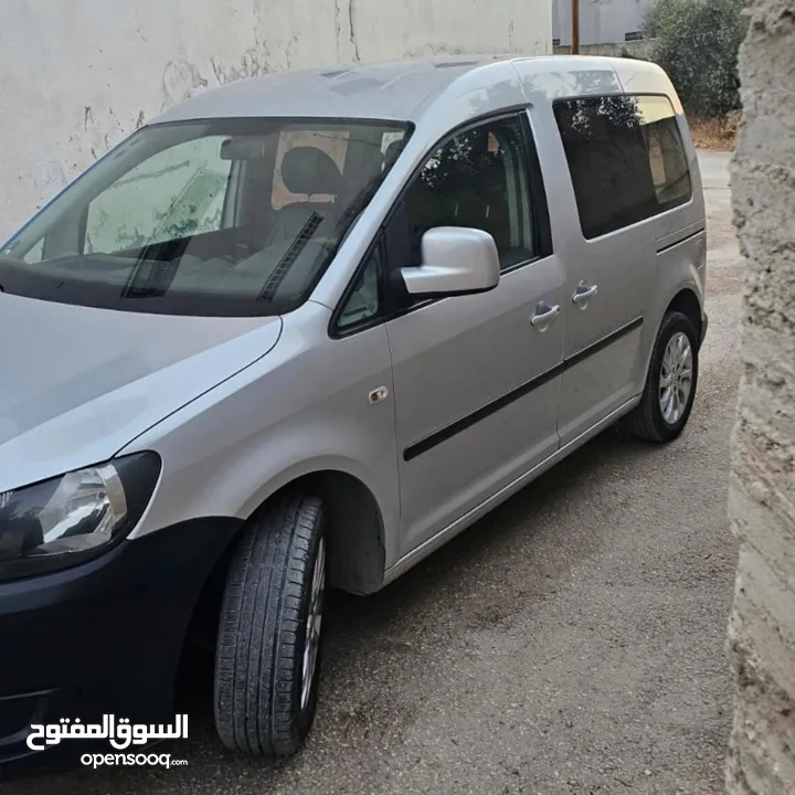 فولوكسفاجن كادي 2016 ترخيص 2015 عدد ركاب 6+1 شاصي قصير VW CADDY