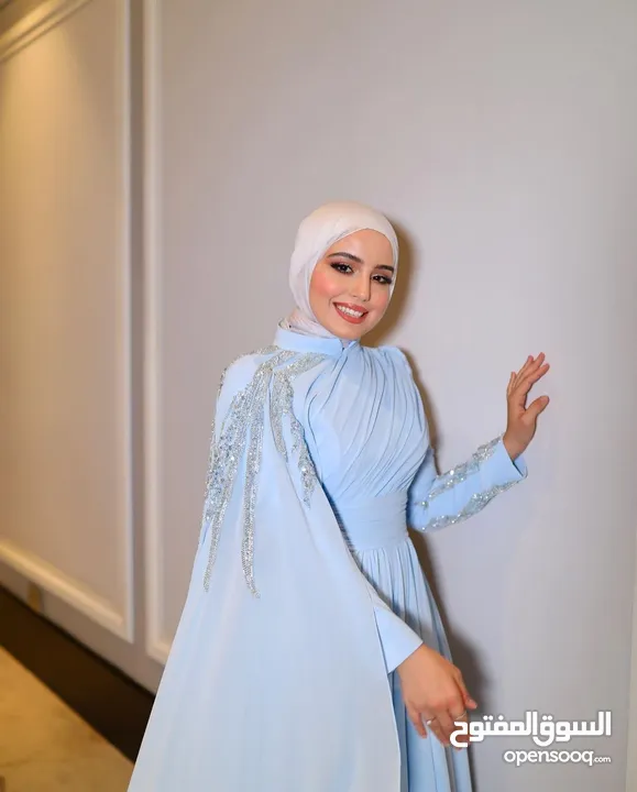 فستان سهرة للمحجبات