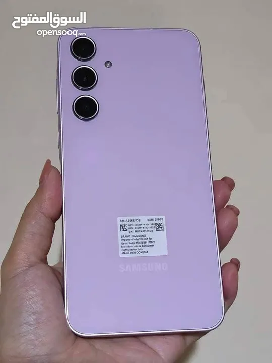 لسه بجلاتين Samsung A35 5G رام 16 جيجا 128 بدون كرتونه هدية كفر ولزقة وشاحن الاصلي متوفر توصيل