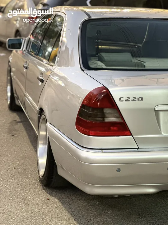 مرسيدس c2000 بنزين مضيلها 97 محوله كلها على 2000