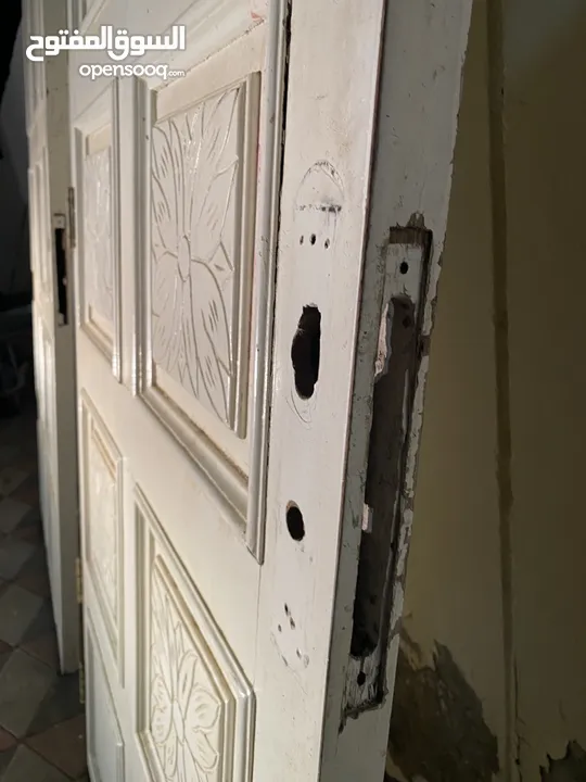 باب خشب اصلي مستعمل Used original wood door