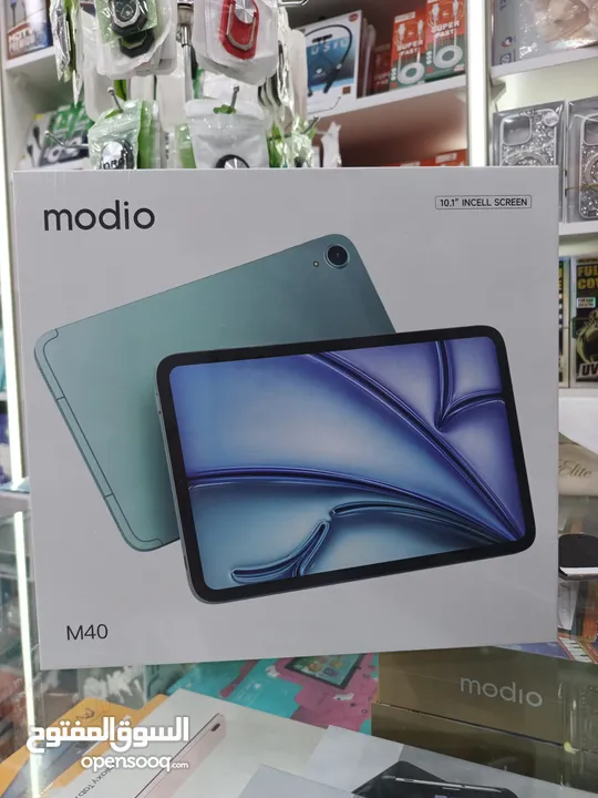 تابلت جديد بالكرتونه modio m40  كفاله سنه كامله  512gb12ram