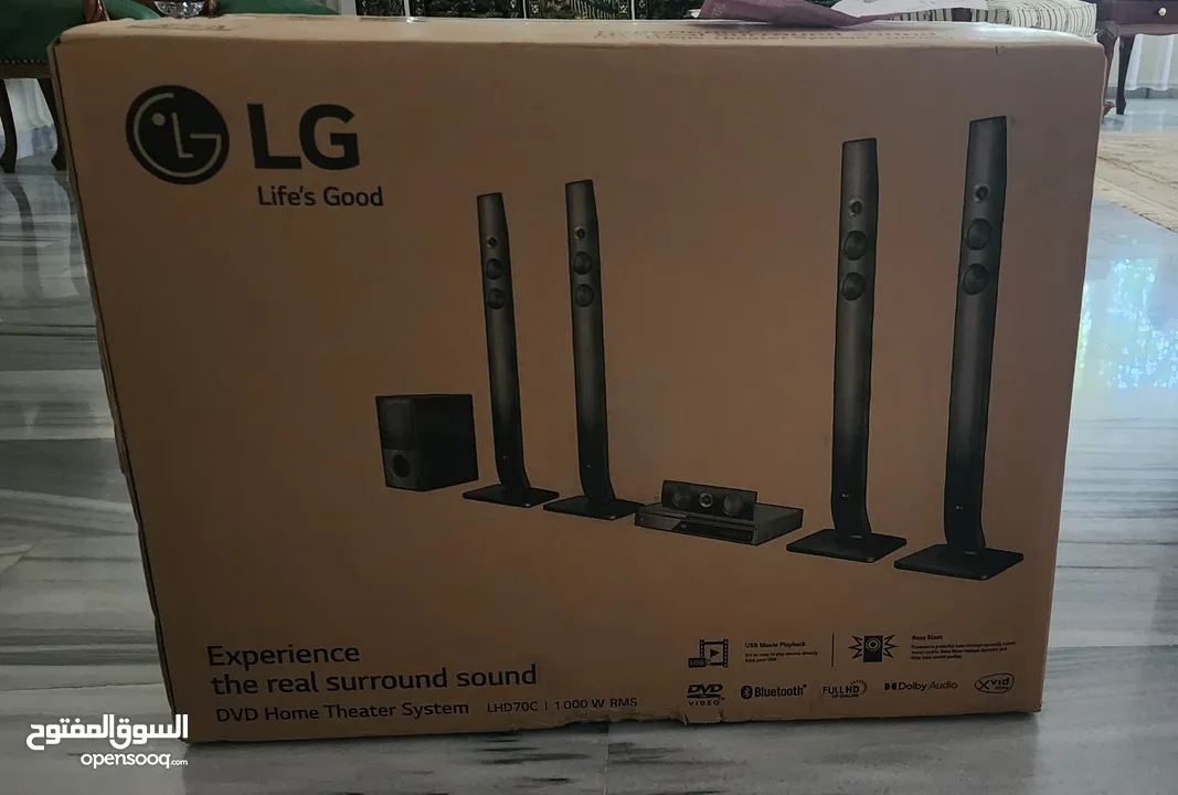 مسرح منزلي للبيع home theatre