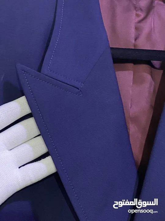 GUCCI Size 50 Uniform Navy Blue Double Breasted Blazer Gold Buttons Men’s Wool