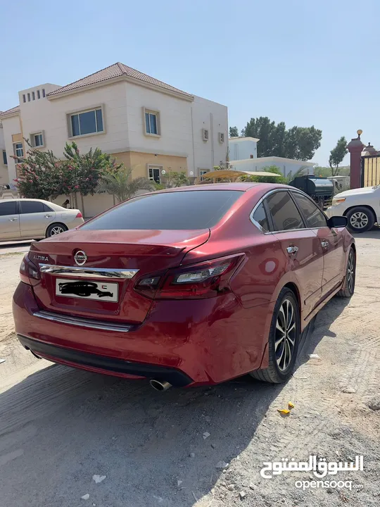 Nissan Altima with mulkiya