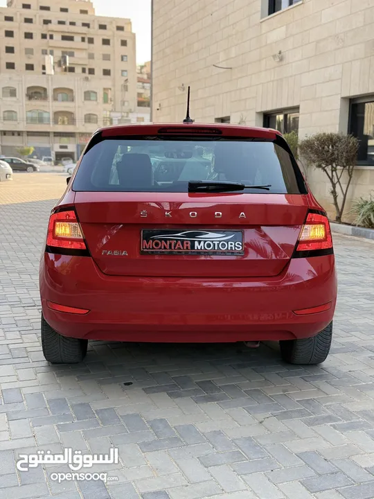 سكودا فابيا ترخيص 2021 محرك 1000 بنزين اوتوماتيك 105 حصان