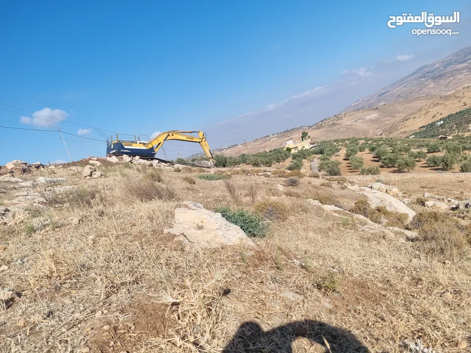 تعهدات ..ابو الامير الشمري ...استصلاح الأراضي الزراعيه بناء سناسل حجريه تشييك مزارع