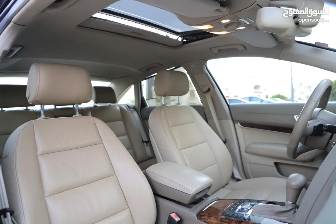 2009 AUDI A6 2.0L Turbo اودي A6 قاطعه مسافه 85 الف فقط وارد الوكالة (نقل)  فل كامل  فحص كامل