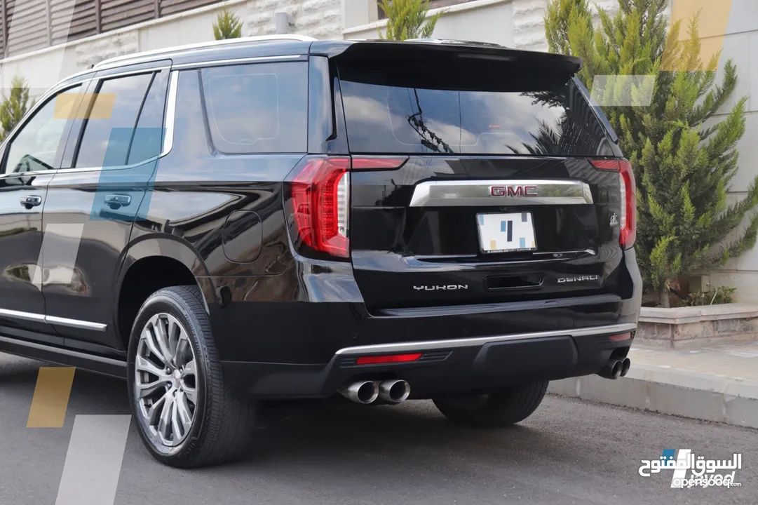 GMC Yukon Denali 2022 جي ام سي يوكن دينالي للبيع بحالة الوكالة تحت الكفالة2027