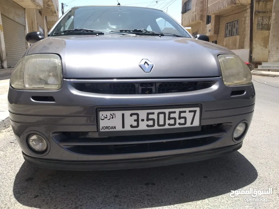 رنيو كليو 2002 محرك 1600 أقتصادي وقوي فحصها  قصعات