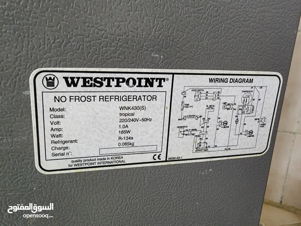 westpoint fridge