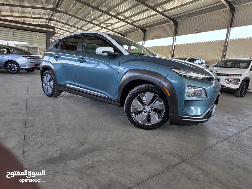 هونداي كونا 2020 فحص كامل بدون ملاحظات  وارد امريكي بطاريه 64 كيلو واط  قطعت مسافة 63 الف مايل