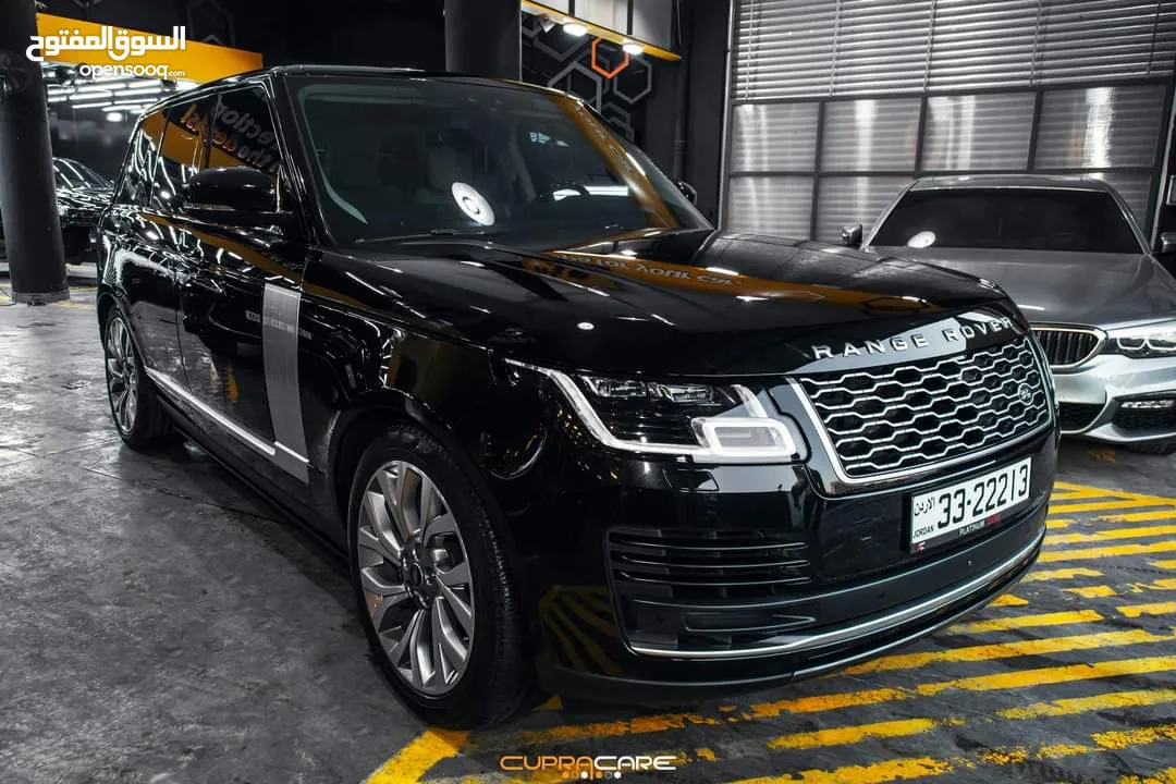 Range rover اسود موديل 2020 بحاله الوكاله للبيع