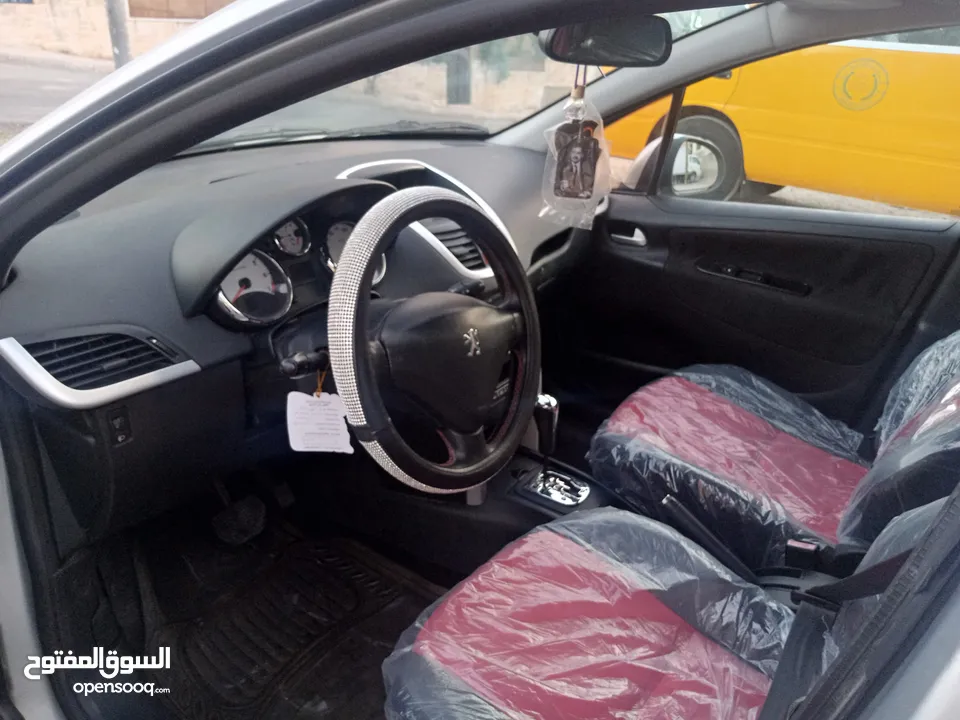 بيجو 206جيراوتوماتيك موديل 2011 فحص كامل قاطعه مسافه 110الف فقط