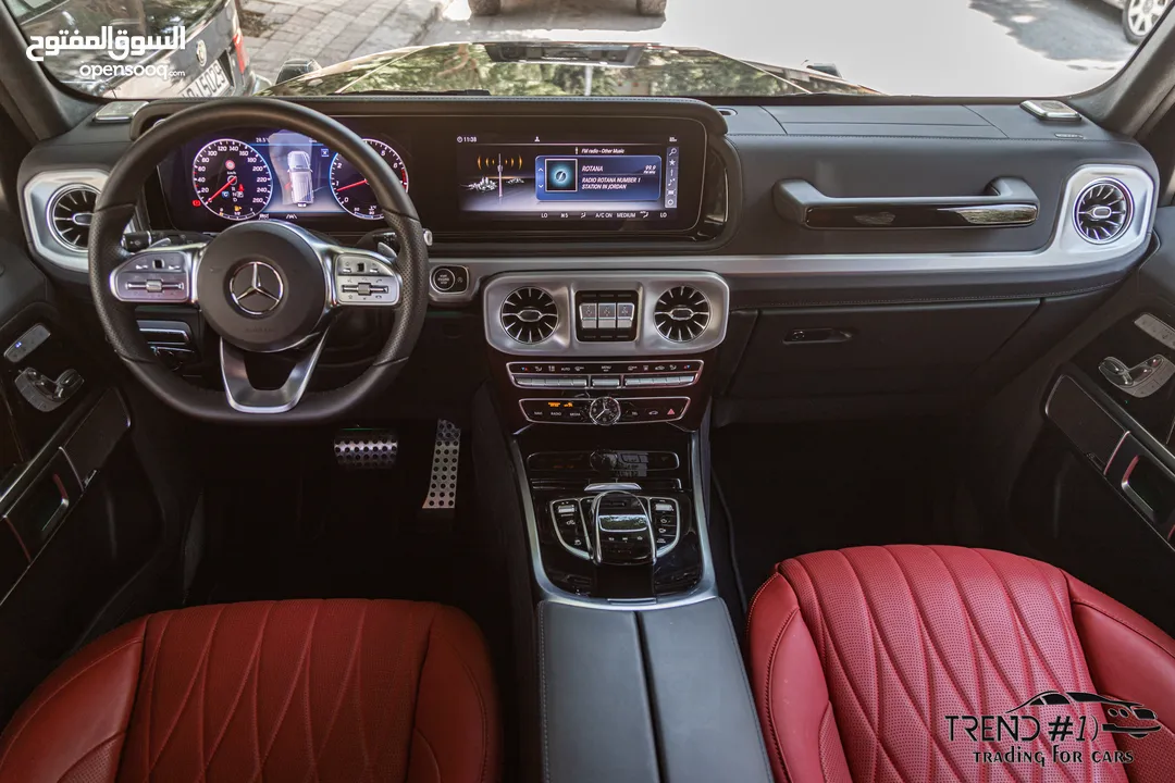 Mercedes G500 2024 Amg kit Night Package   السيارة وارد و كفالة الشركة و قطعت مسافة 2,000 كيلو