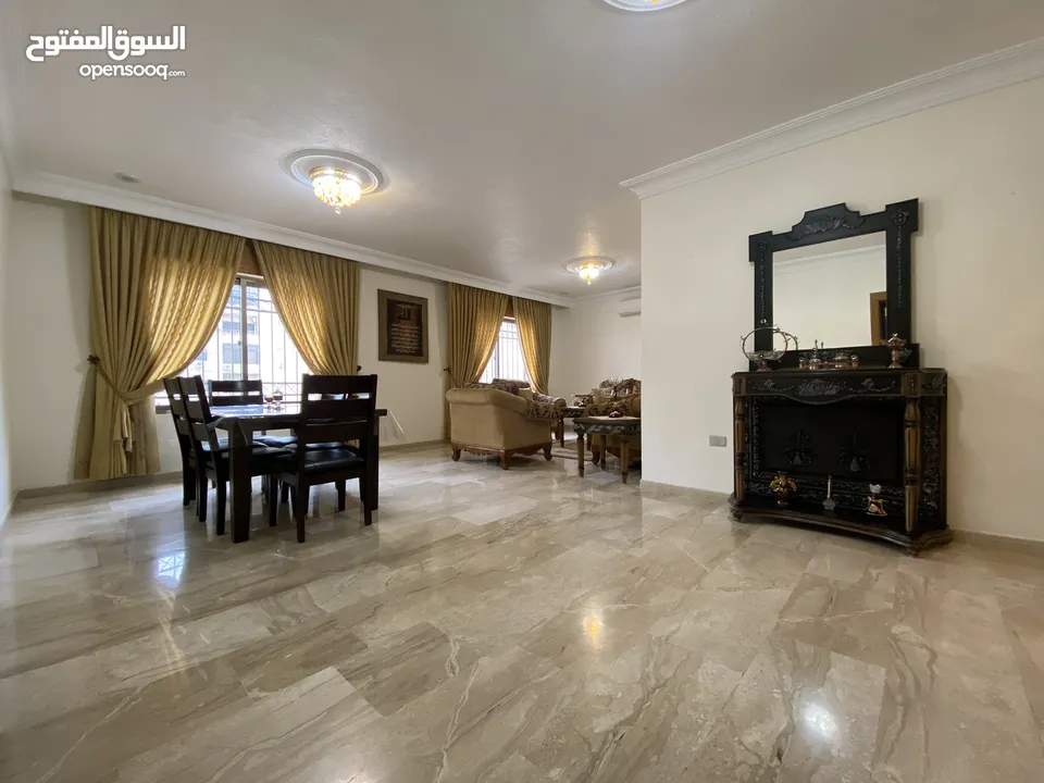 شقة مفروشة كامل للإيجار-طابق اول-175م-الرابية-الجاردنز