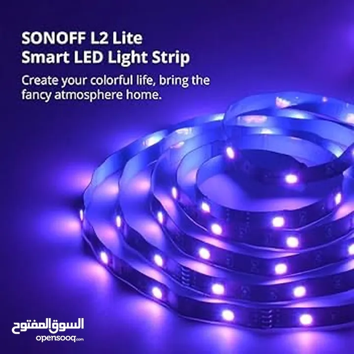 اضاءة داخلية LED RGB strip من sonoff