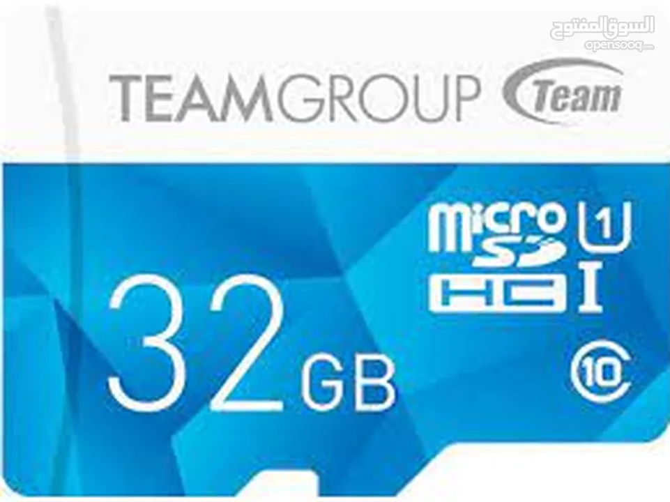 SD card TEAM GROUP 32 GB اس دي كارد 32 جيجا لتخزين معلومات امن من تيم جروب 2 حبة 6