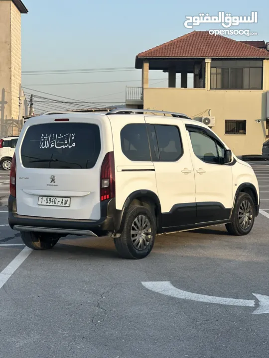 بيجو بارتنر اتوماتيك سبع ركاب ديزل 2019 برايفت اضافات مميزة الشكل الجديد