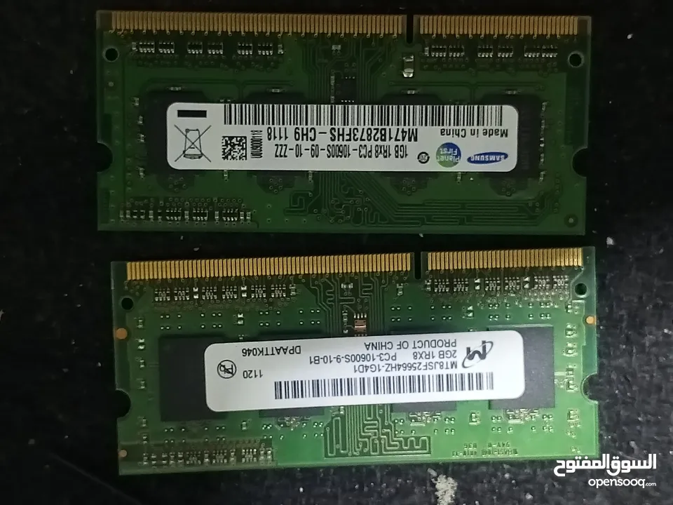 رامات لاب توب ddr2. ddr3  ddr4