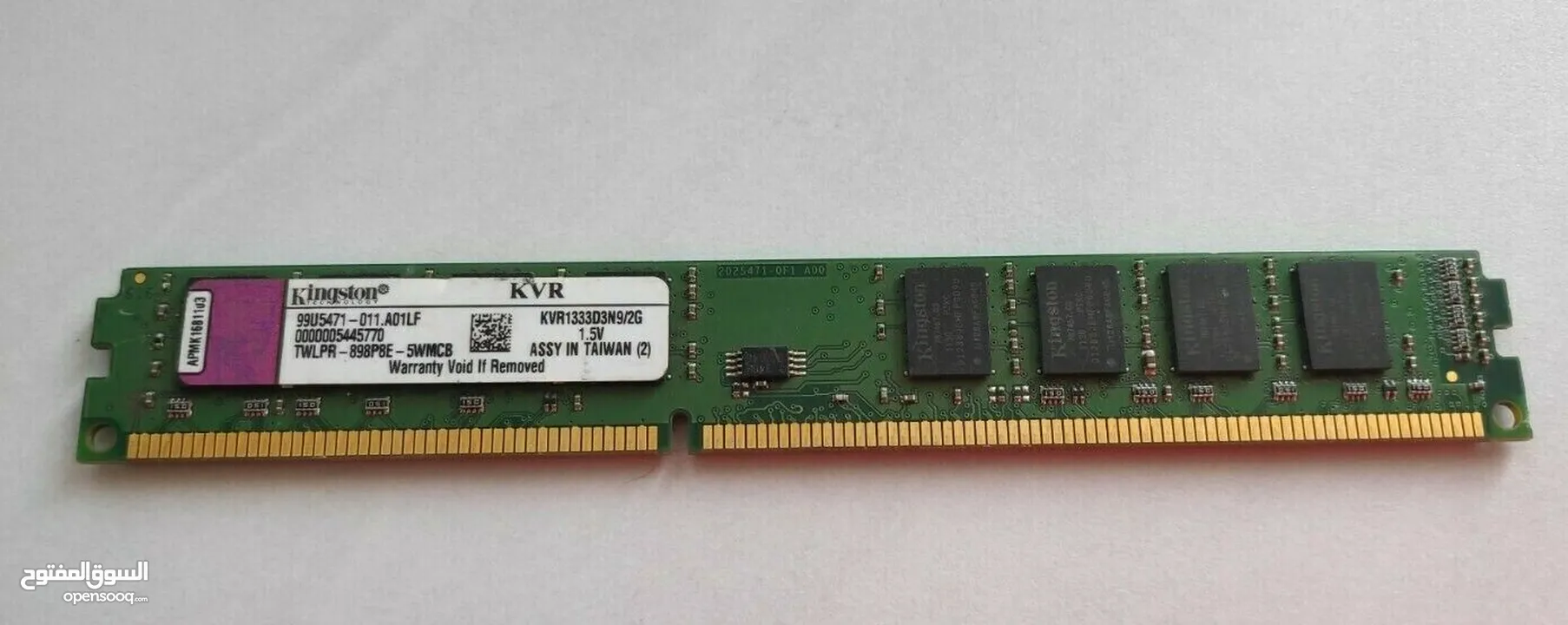 Ram 4GB-2GB New رامات جديدة متبرشمة 4 جيجا و 2 جيجا