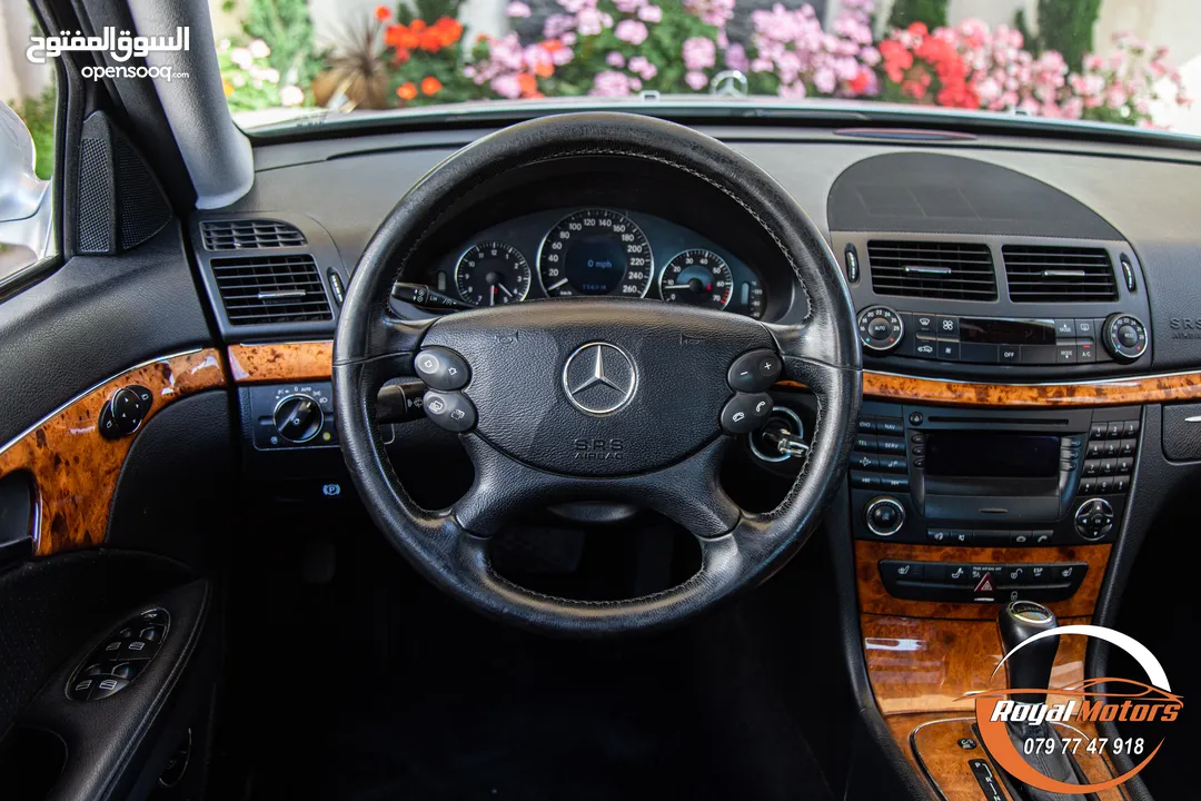 Mercedes E200 2007 Elegance    يمكن التمويل بالتعاون مع المؤسسات المعتمدة لدى