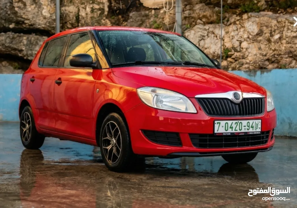 سكودا فابيا بنزين برايفت جير عادي