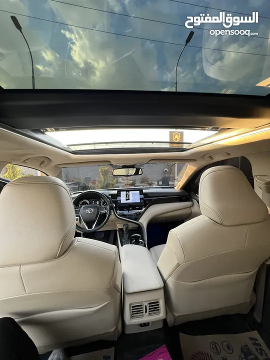 لمتد بنوراما وارد الشركه اعلى صنف . Toyota Camry GLE Hybrid2021.ركز ع الون الفخم
