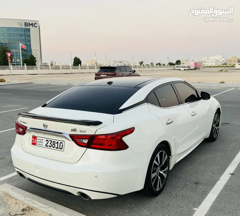 نيسان ماكسيما  Nissan maxima Gcc panoramic full  2017 option