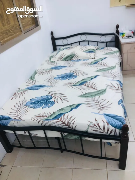 Bed with Mattress for Sale. 120x190 -  