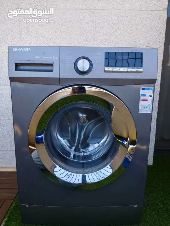 غساله بتجنن ممتازه جدا SHARP 8 k