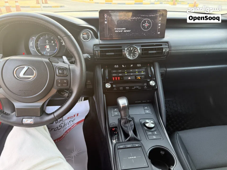 فل اوبشن  IS 300 F Sport 2023 لكزس   Lexus IS 300 F Sport 2023 – Full Option