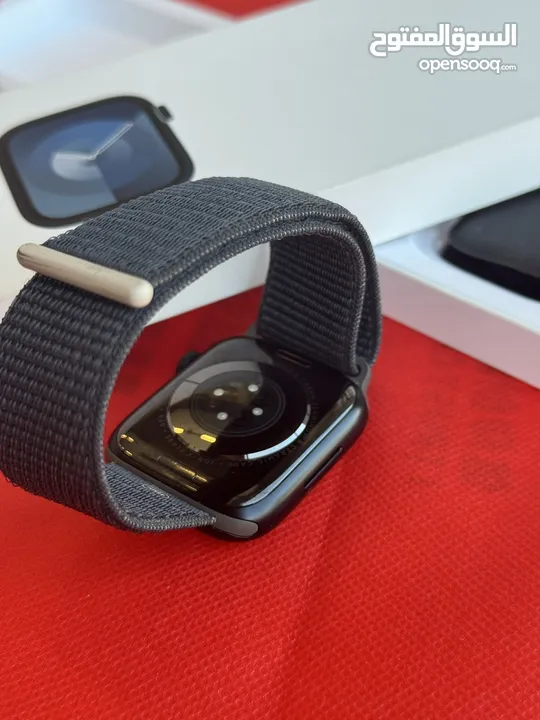 Apple watch S9 45mm بطارية 100٪؜ كفالة ابل 8 شهور
