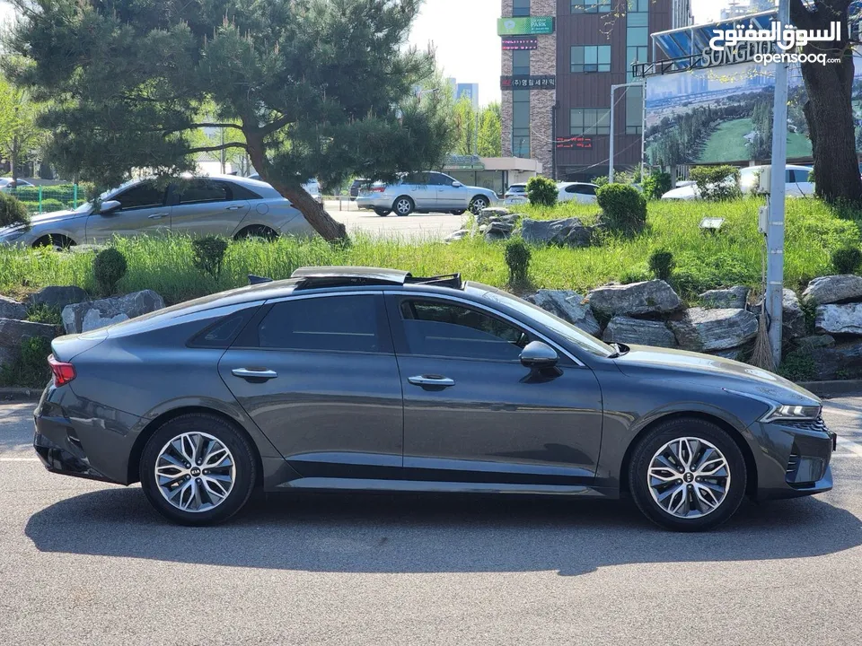KIA K5 Hybrid 2021بانوراما فل  وارد كوري فحص كامل و لا ملاحظه كلين تايتل من دون حوادث